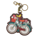 Chala Handbags, Wallets & Cases Key Chain Bicycle Collection by Chala-Vegan