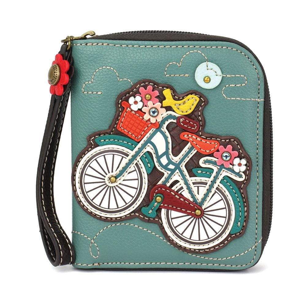 Chala Handbags, Wallets & Cases Wallet Bicycle Collection by Chala-Vegan