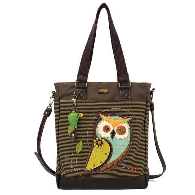 Chala Keychain Owl Work Tote OWL Collection by Chala