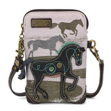 Chala Messenger Bag Cellphone Xbody HORSE Handbag Collection by Chala
