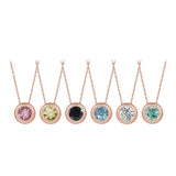 Coco-Alibaba jewelry Moissanite 1ct Colored GRA Bezel Set Jewelry 925 Sterling Silver Lasting Beauty Plating