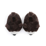 Demdaco booties BLACK BEAR BOOTIES for Babies-Nancy Tillman Collection 6-12mo *