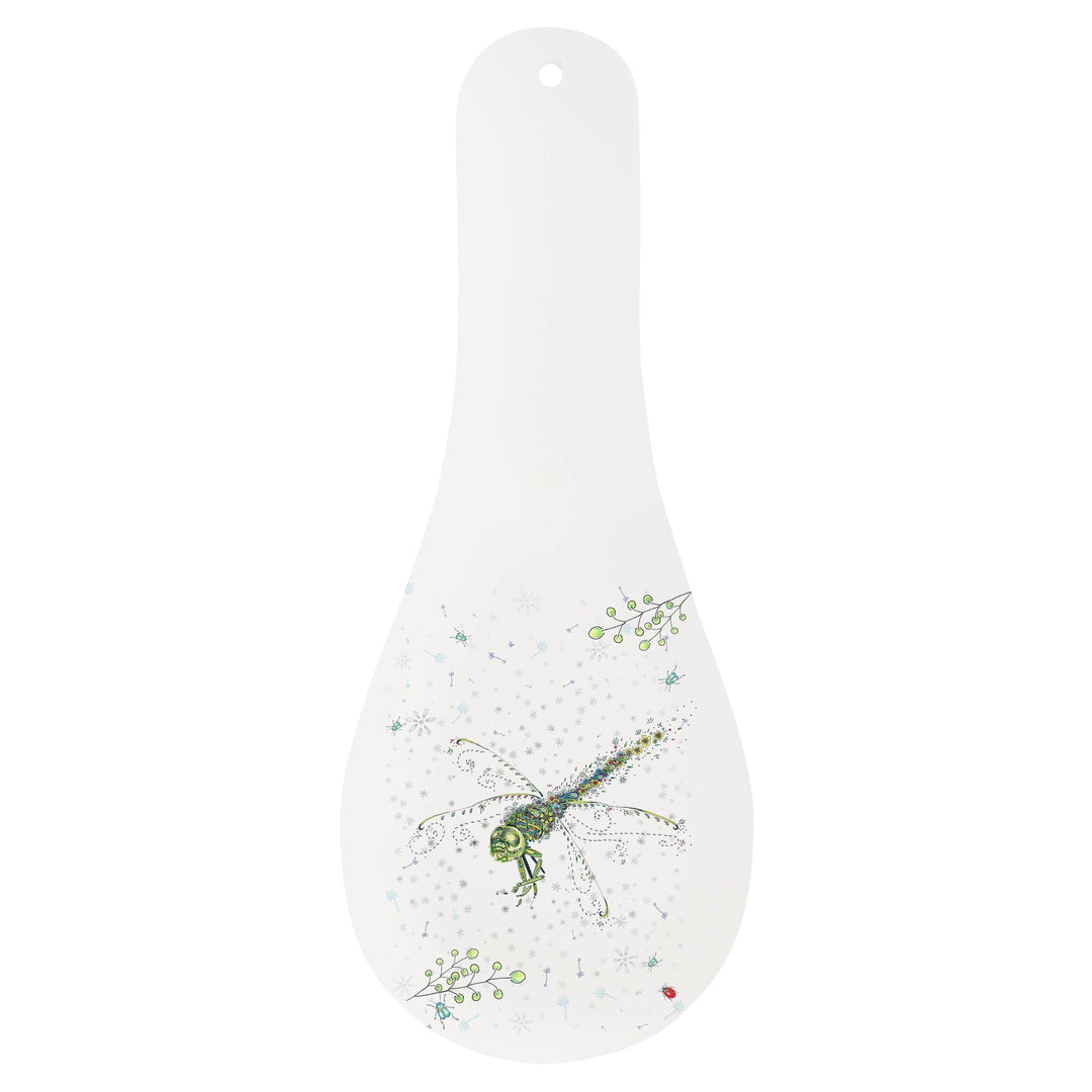 Faire: EastWest kitchen decor DRAGONFLY SPOON REST-Melamine by Bree Merryn