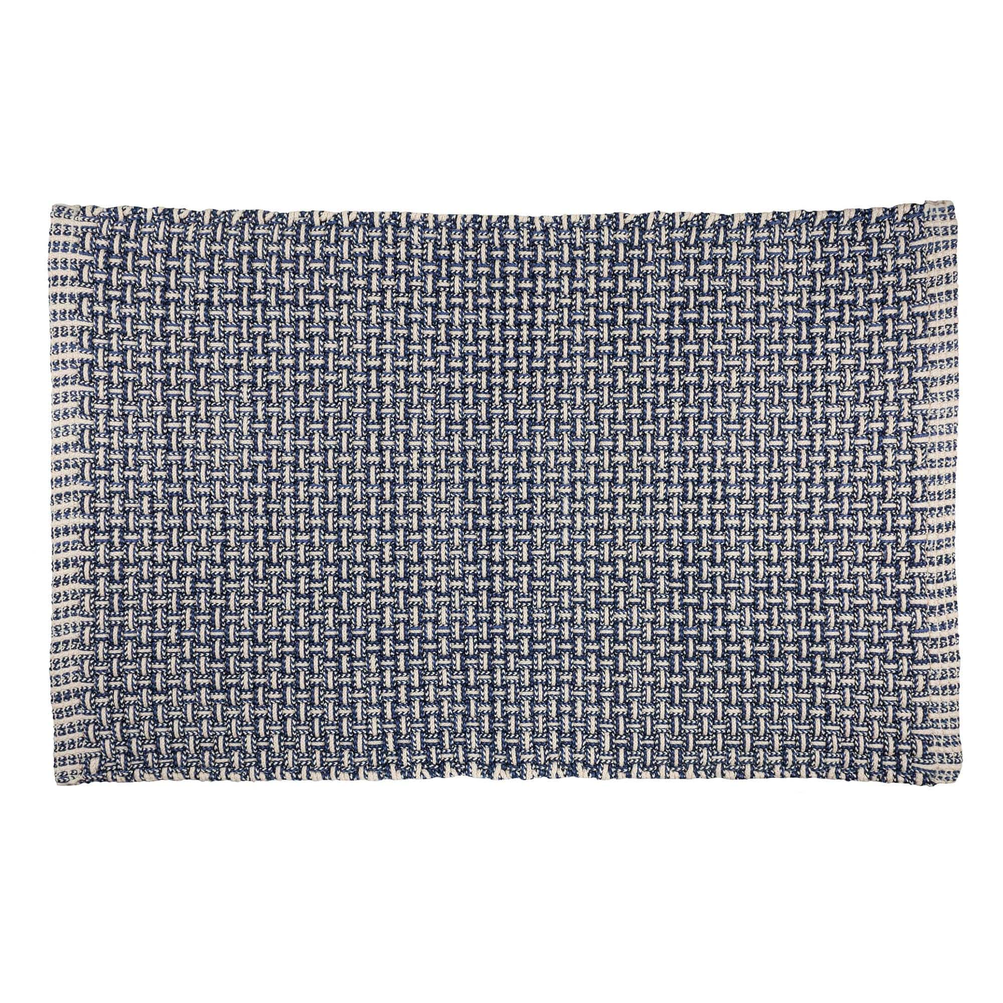 FAIRE - Entryways Doormats Decor Capri Outdoor / Indoor Recycled Plastic Bottle Handwoven Rug 2' X 3' *