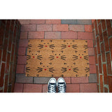 FAIRE - Entryways Doormats Decor Love Cats Coir Welcome Mat Handmade Cute Kitty Faces Welcome You Home!