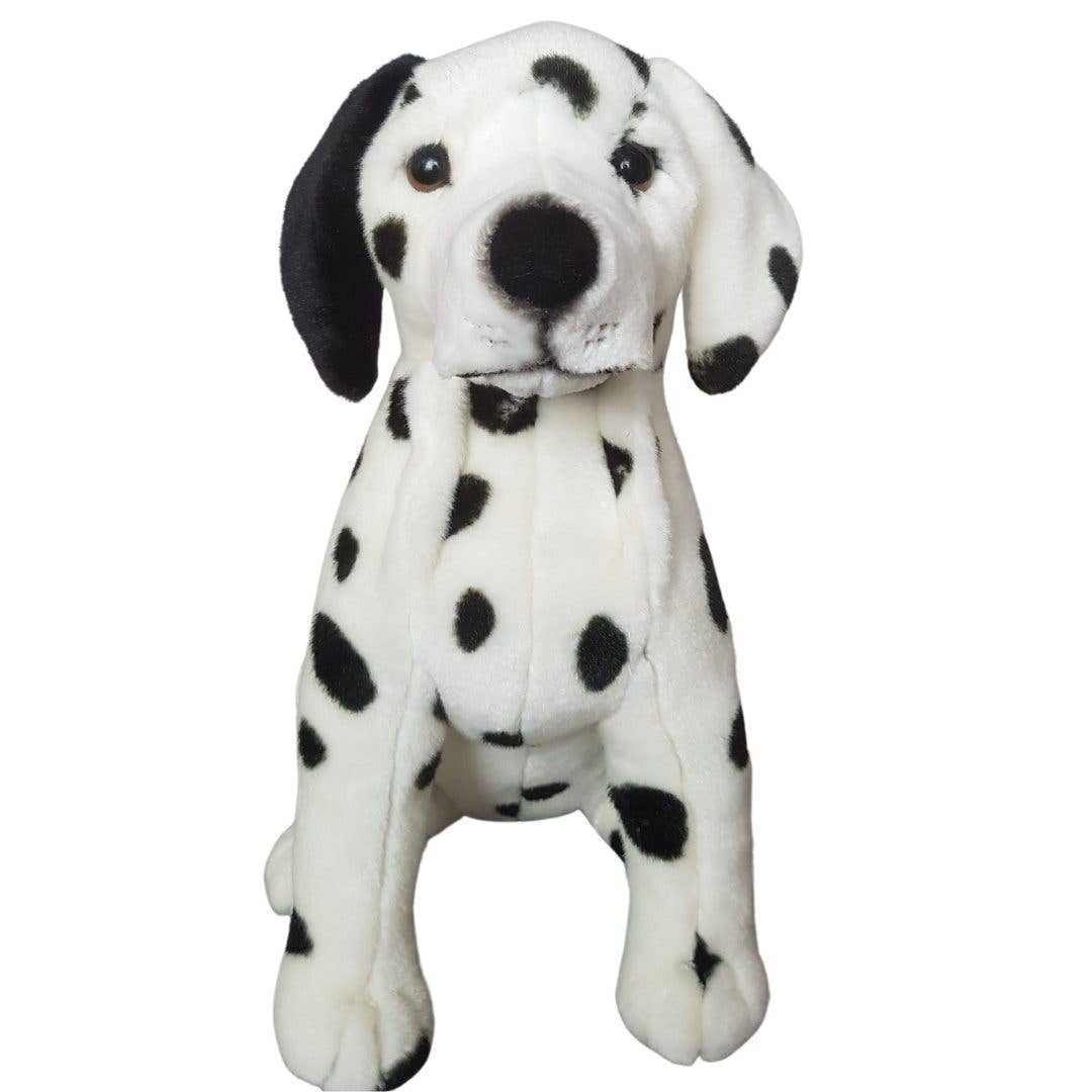 FAIRE: FurTastic Friends by Bocchetta Plush Toys Plush Dog default Plush Dalmatian Realistic Handmade Size 38cm/14"