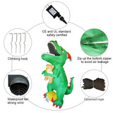 Faire: GOOSH INC Inflatable Yard Decoration Inflatable Dinosaur 7 ft LED Christmas Yard Decoration