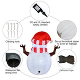 Faire: GOOSH INC Inflatable Yard Decoration Inflatable Snowman LED Outdoor Decorations with LED Lights