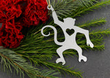 Monkey Metal Ornament *