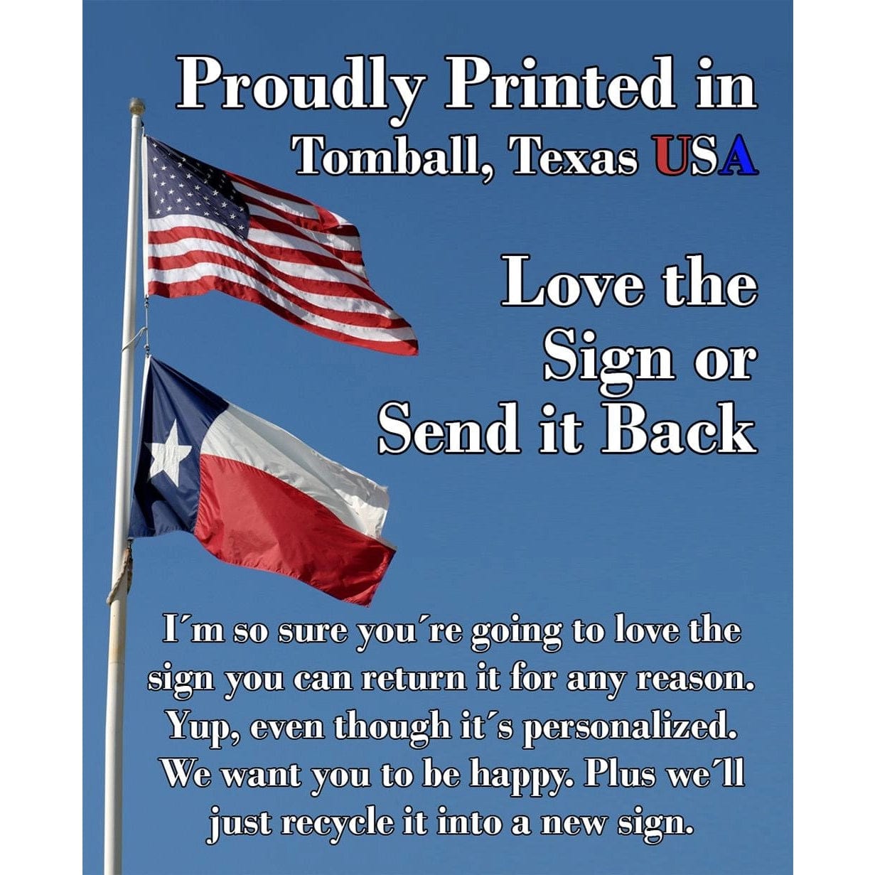 Faire-Lone Star Art Novelty Signs Funny Sign:  Warning My Sense of Humor Might Offend You - Metal Sign