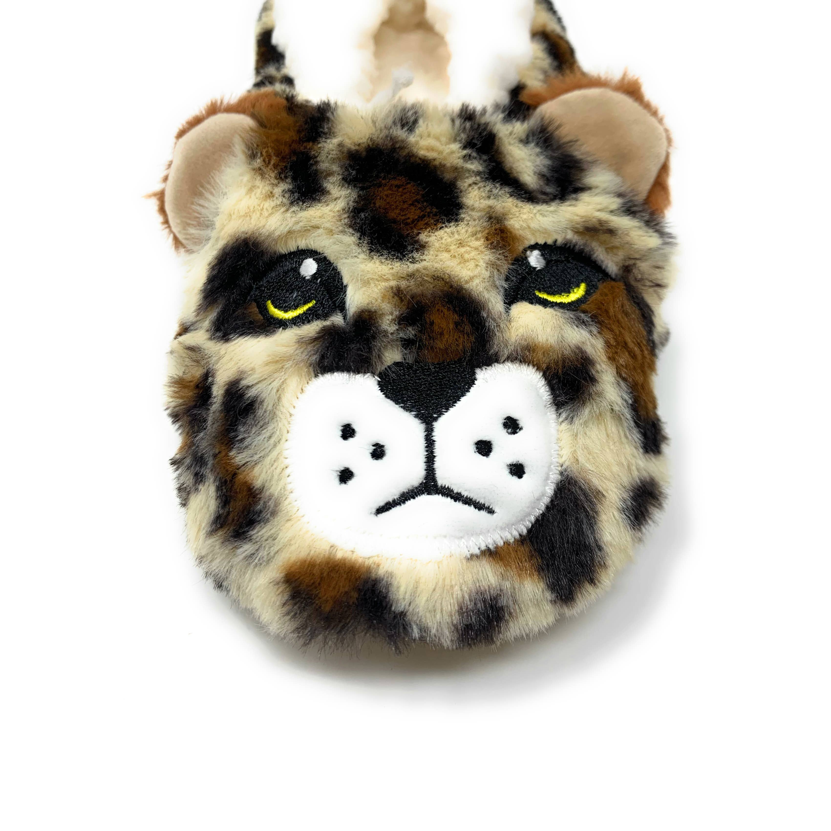 Faire: Oooh Yeah Socks/Sock It Up/Oooh Geez Slippers Slippers Cheetah Bang | Women's Fluffy Sherpa House Slippers