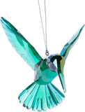 Faire: Silver Tree Home & Holiday Hummingbird Ornament Blue/Green Iridescent Acrylic Hummingbird Ornament