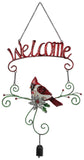 FAIRE - Sunset Vista Decor Songbird Welcome Decor Entryway Greetings Metal Art