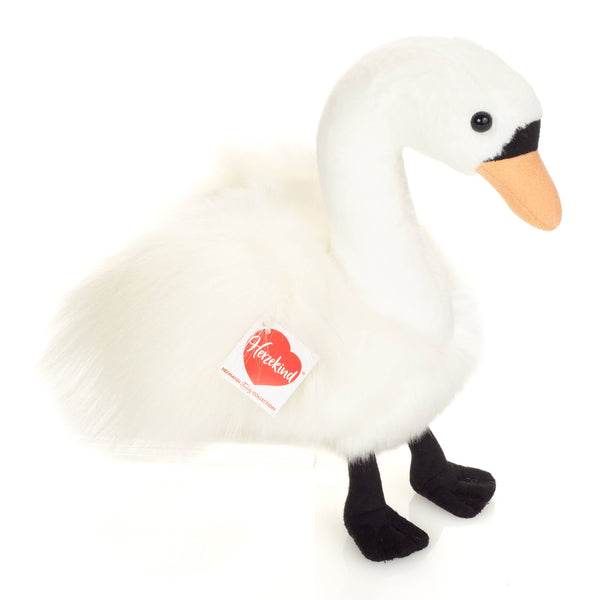 Plush Realistic Swan 25 cm Teddy Hermann FIne Plush Toys – The