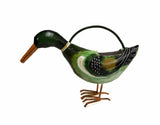 Duck Decorative Metal Art Watering Cans So Cute!