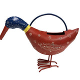 FAIRE - Wilco Home Decor Bandana Duck Decorative Metal Art Watering Cans So Cute!