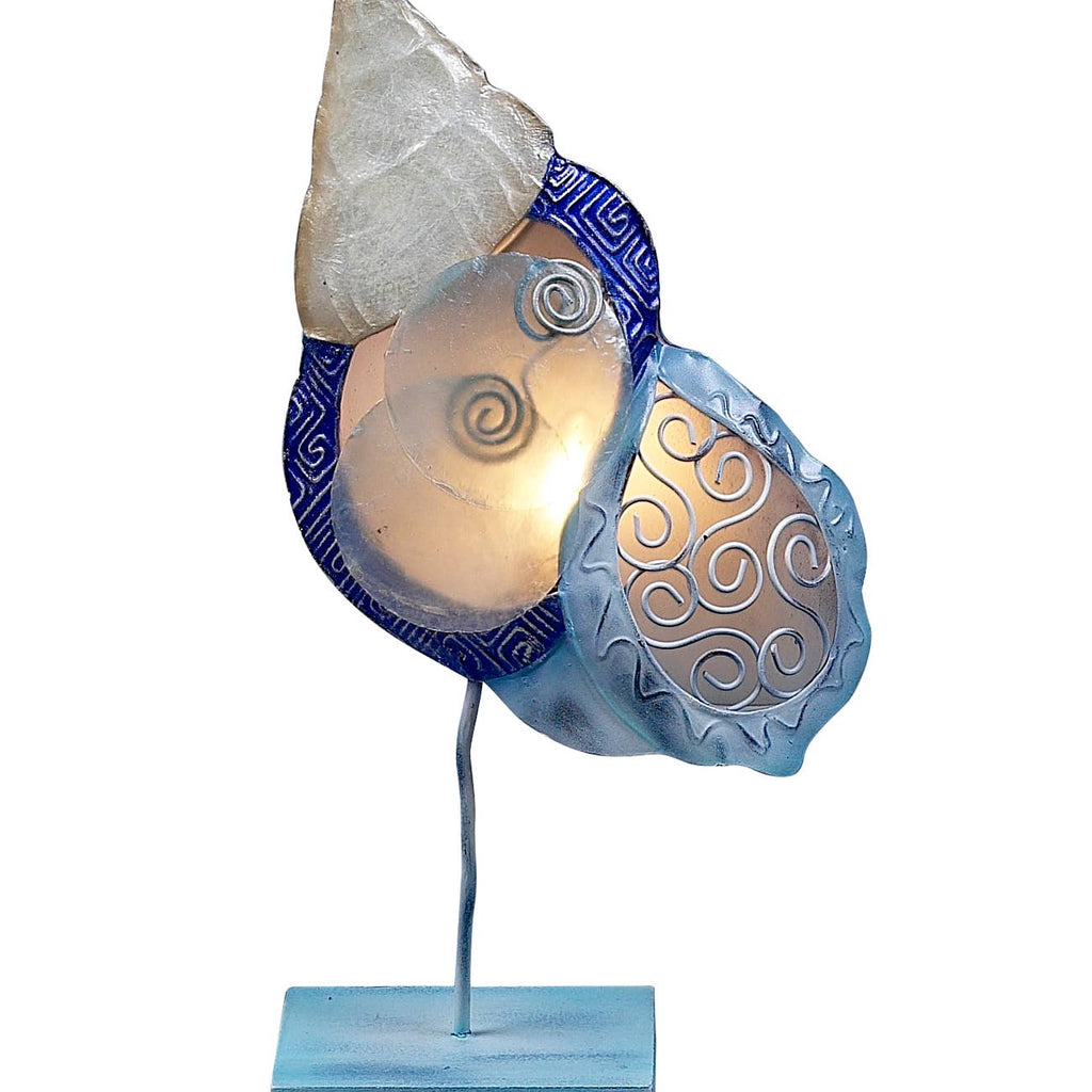 FAIRE - ZappoBZ Capiz Corfu Shell Lamp