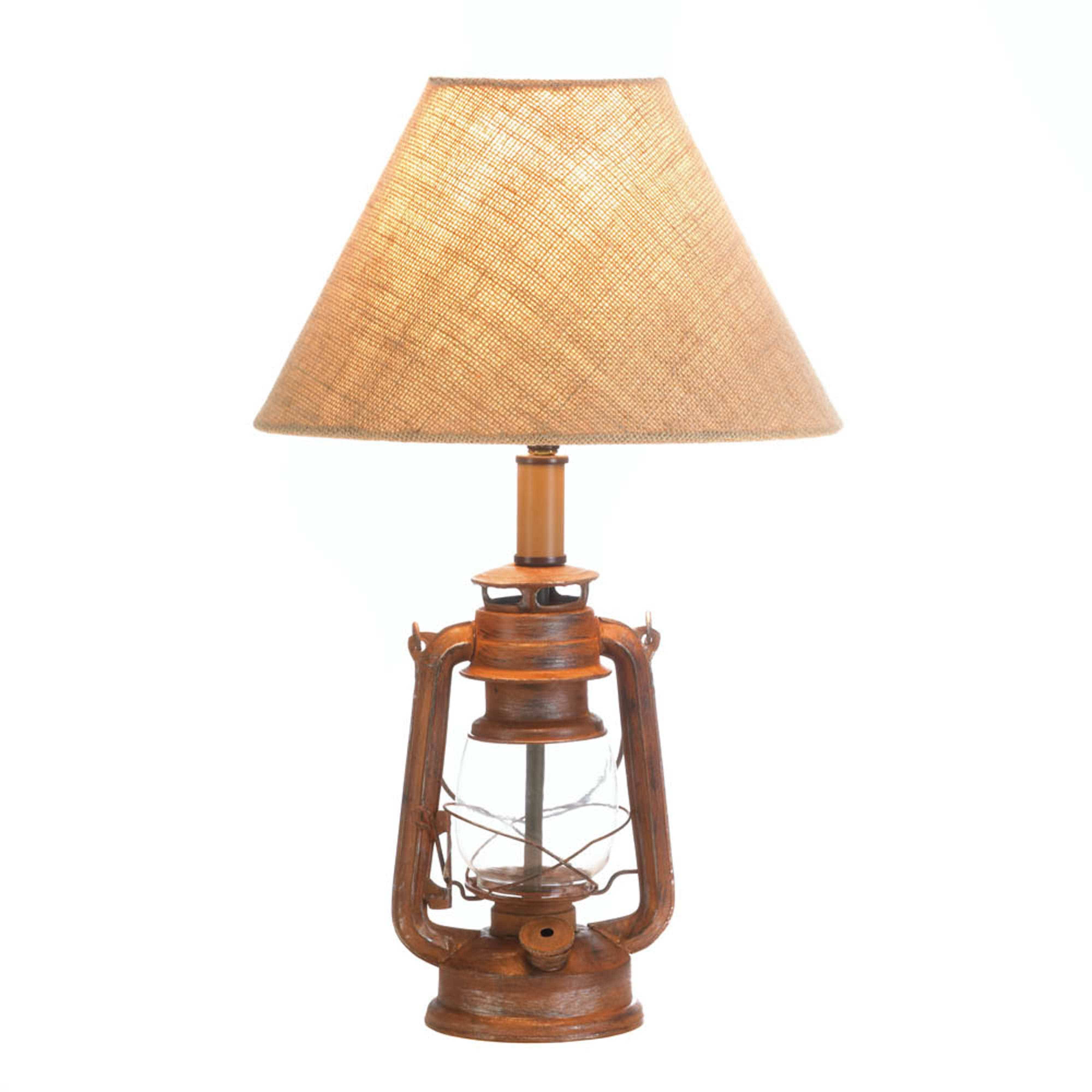 FAIRE - Zings & Thingz Lamps Vintage Camping Lantern Table Lamp