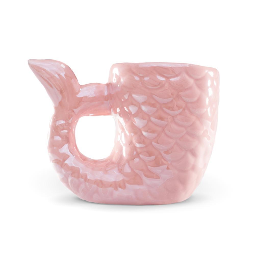 FinchBerry Bath White Mug Mermaid Bath Mugs Super Cute-Perfect Gift for Mermaid Lovers