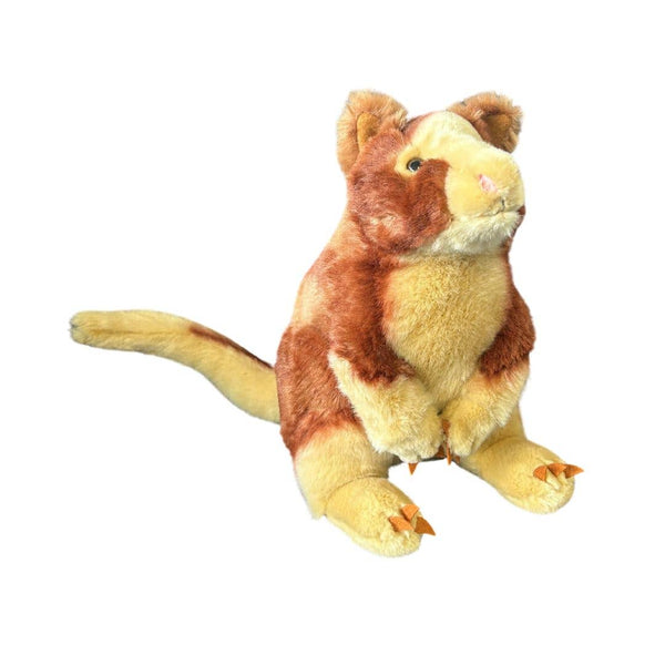 Red Australian Tree Kangaroo Size 25cm 9.8 Realistic Plush Toy The Pink Pigs
