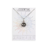 Kellis Gifts Fashion Necklace Essential Oil Diffuser Necklace Silver Tone 28"