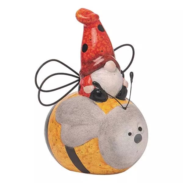 Kellis Gifts Holiday Decoration Bee Gnome and Friend Figurines - Bee and Ladybug Decoration