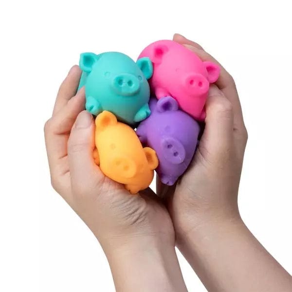 Kellis Gifts Stress Ball Purple NeeDoh the Groovy Glob Piggy Stress Ball - Dig' It Pig for those with ADD, ADHD, OCD, Autism, and anxiety