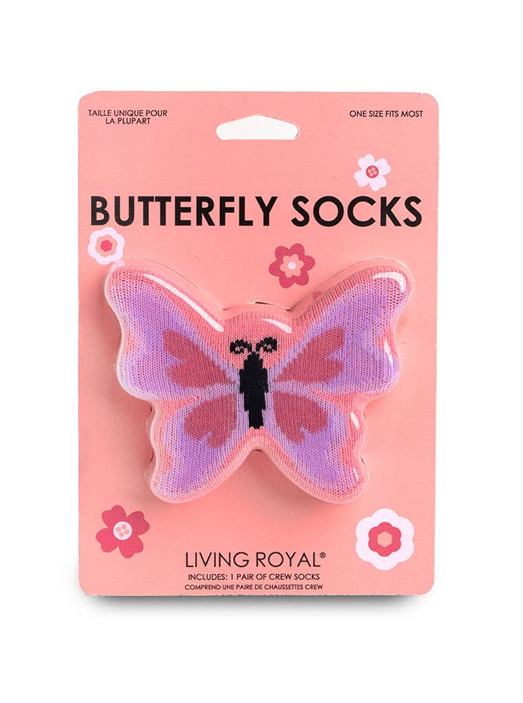 Living Royal Socks Butterfly 3D Socks By Living Royal