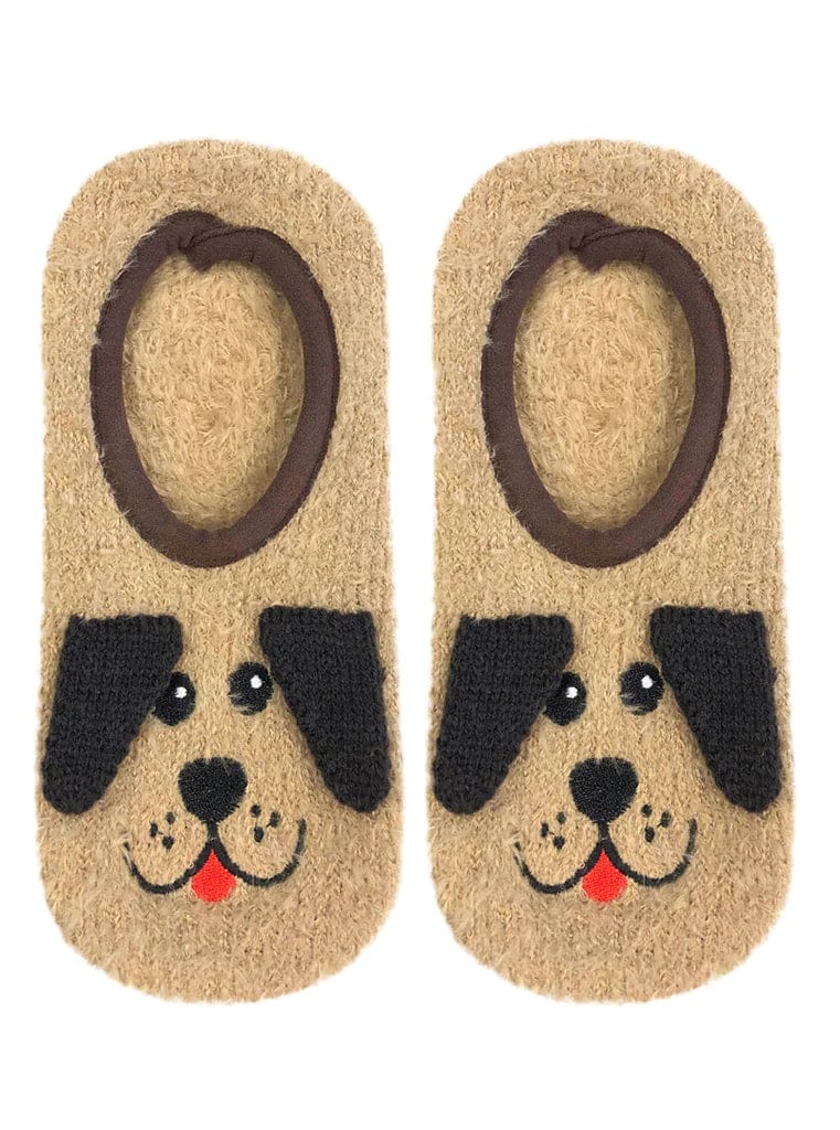 Living Royal Socks Fuzzy Dog Slipper Socks by Living Royal