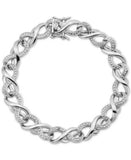 Macy's Fine Fashion Jewelry Bracelet Diamond Accent Infinity Bracelet Diamond Accent Bracelets Created for Macy's 70% OFF Retail