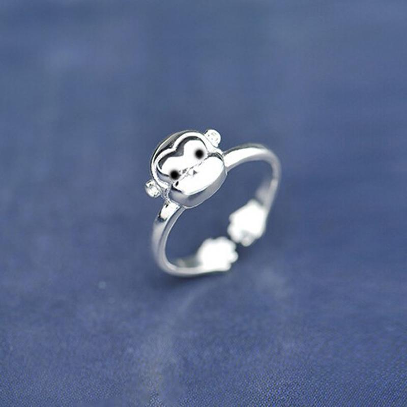 Monica Jewelry SET-Fashion 925 Silver Ring Sterling Silver Monkey Jewelry