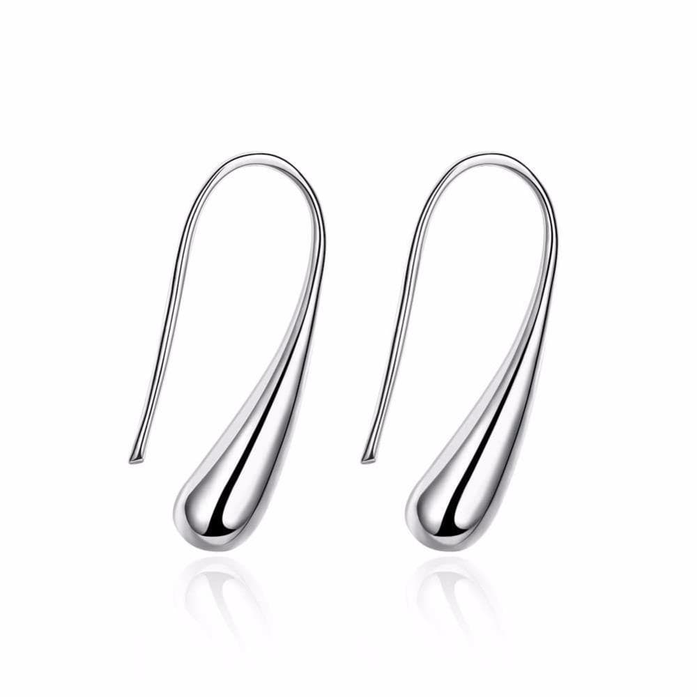 Monica Jewelry SET-Fine Fashion 925 Silver Earrings Teardrop Italian Sterling Silver Jewelry Set, Most Popular Jewelry Set Created