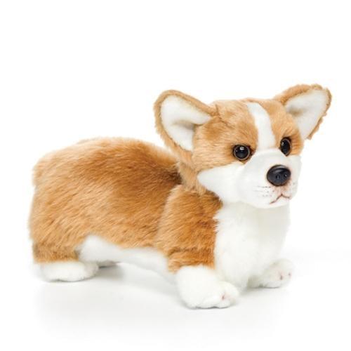 One Coast-Demdaco Plush Animals Corgi-M Plush Dogs:  Herding Group-Aussie, Border Collie, Corgi, Heeler, German Shepherd