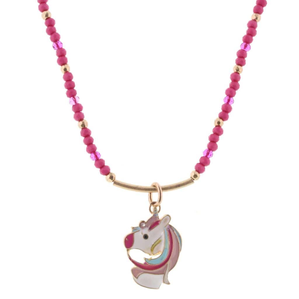 One Coast Fashion Jewelry Necklaces Unicorn Necklace 2 Jane Marie Girl's Unicorn Jewelry  So Cute!