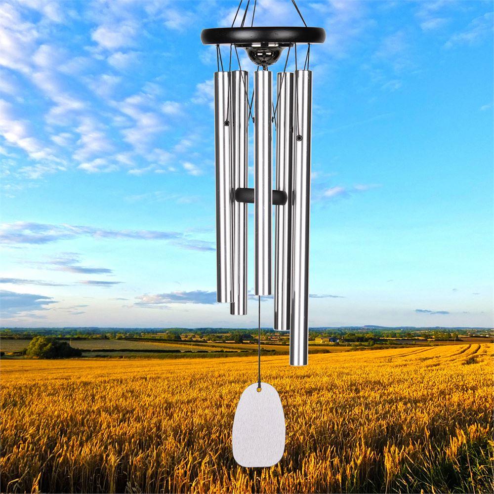 One Coast - Woodstock Chimes Decor Small Woodstock Memorial Chime, Perfect Gift to Remember A Lost Loved One