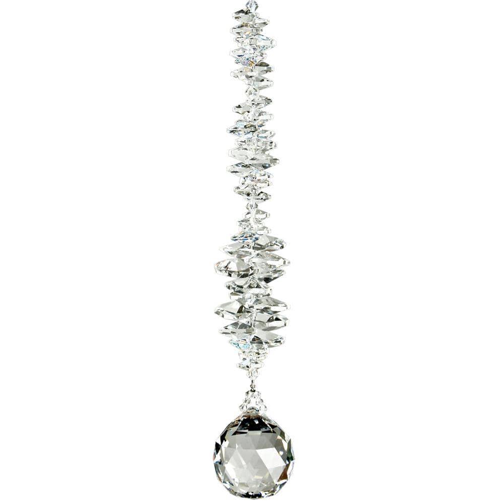 One Coast - Woodstock Chimes Gifts For the Home ULTRA Ice OUT OF STOCK Crystal Grand Cascade Large Size Suncatchers, Rainbowmakers
