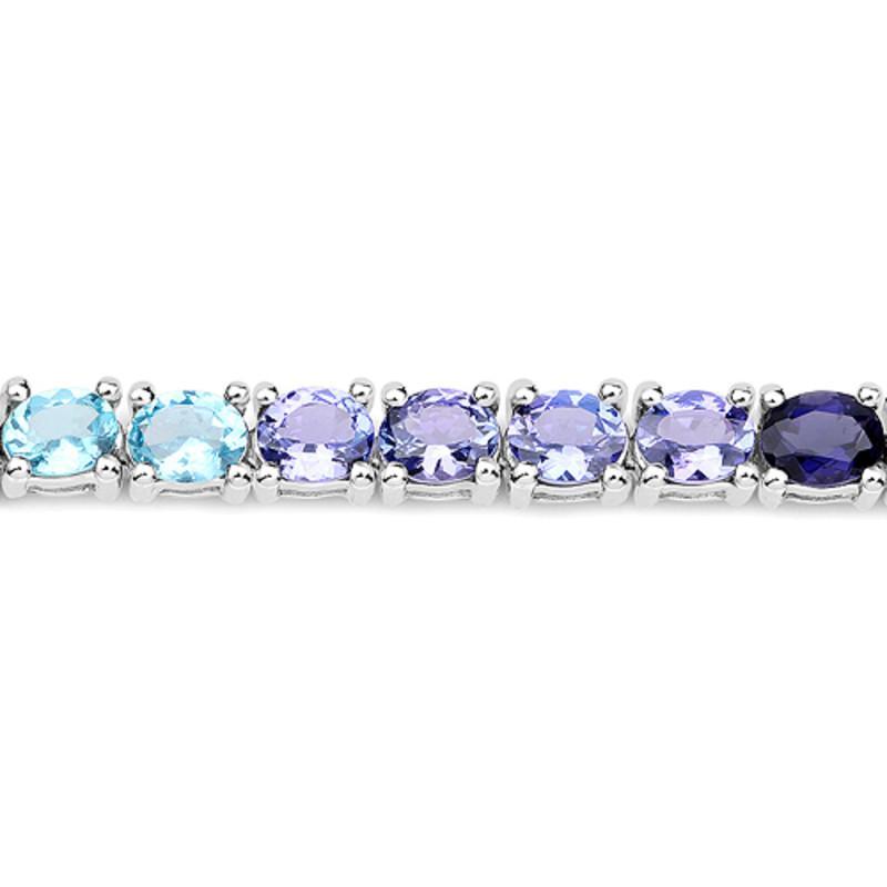 Quintessence Fine Fashion Jewelry Bracelet Gemstone Bracelets in Sterling Silver-Amethyst, Sapphire, Peridot and MORE!