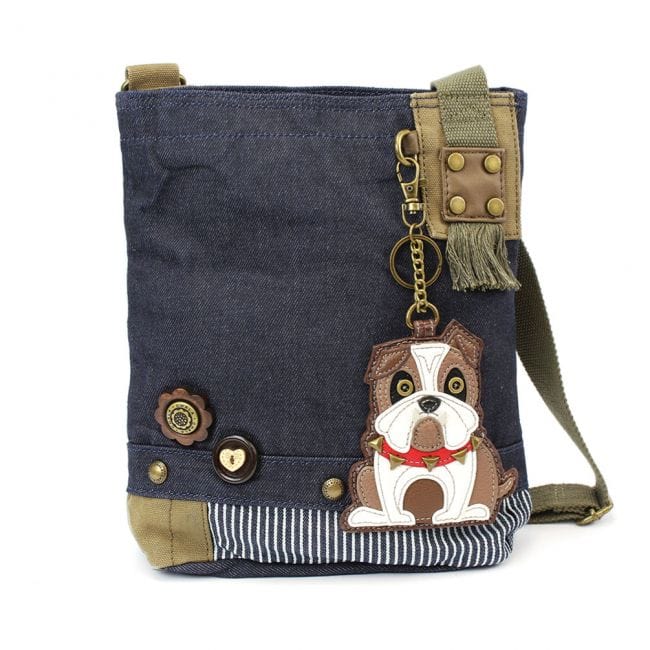 The Pink Pigs Handbag & Wallet Accessories Bulldog Collection by Chala   Handbag, Wallet, Keychain, Vegan!*