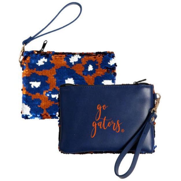 Tundra-Desden Handbags and Clutches Florida Sequined Reversible Wristlet Gators, FSU or Razorbacks*