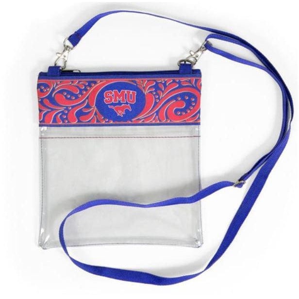 Tundra Handbags and Clutches Gameday Clear Crossbody Handbag - 7.5"w x 8"h