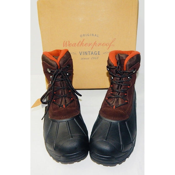 Weatherproof vintage men's jake waterproof cold weather boots hotsell