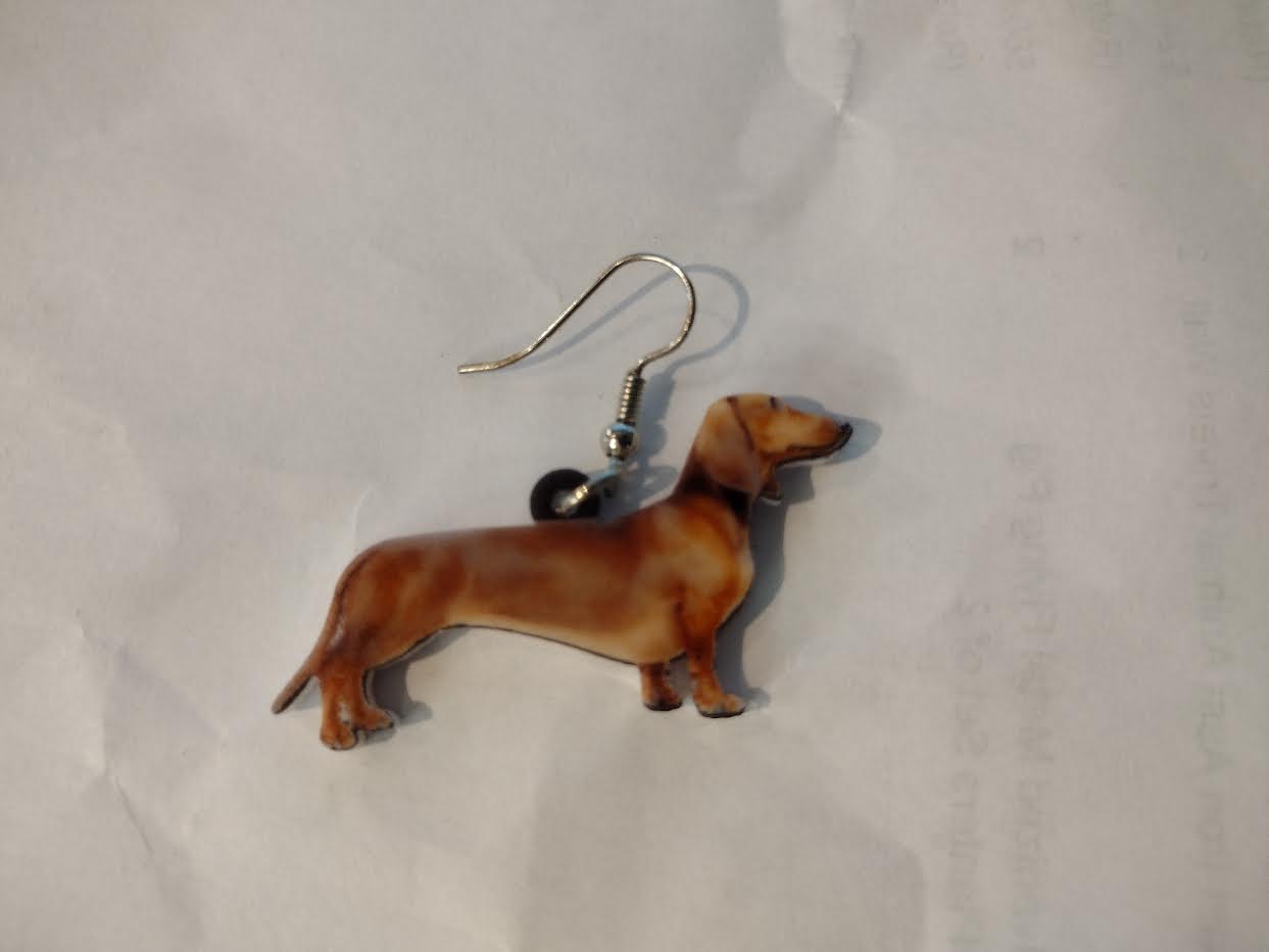 Dog & Kitten Acrylic Earrings