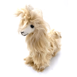 Alpaca Plushie Handmade with Suri Wool Adorable Realistic