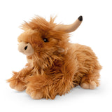 Lying Highland Cow Plush