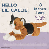 Lifelike Calico Cats Large or Small Size Plush