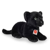 Plush Black Panther Baby-Lying 30 cm - plush soft toy by Teddy Hermann