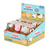 Cow, Pig and Sheep Farm Squeezies! Squishy, stretchy fidget toys