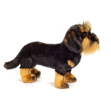 Dachsund Wiredhaired Cute Plush Stuffed Dog