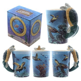 3D Underwater Sea Turtle Mug