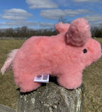 Oink Oink Pink Piggy Alpaca Fur Toy